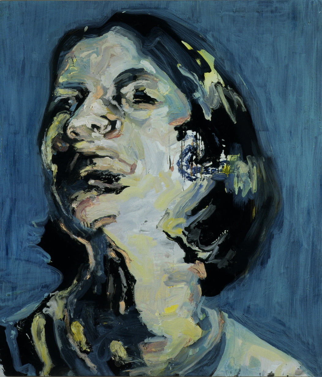 Paolo Maggis, You, 2005, tecnica mista su tela, mixed media on canvas, 160x140 cm, MAGTMB20237