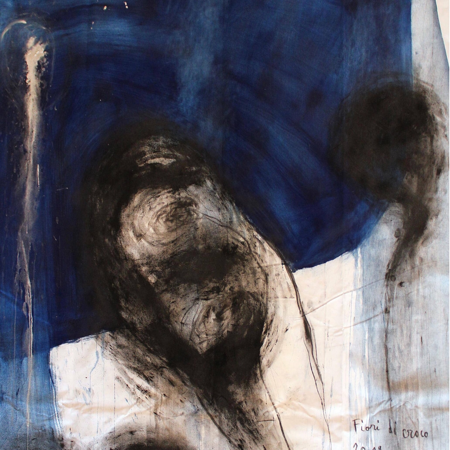 Arcangelo, Fiori di croco, 2019, mixed media on canvas, 140,0 x 131,0 cm, ARCTM0258