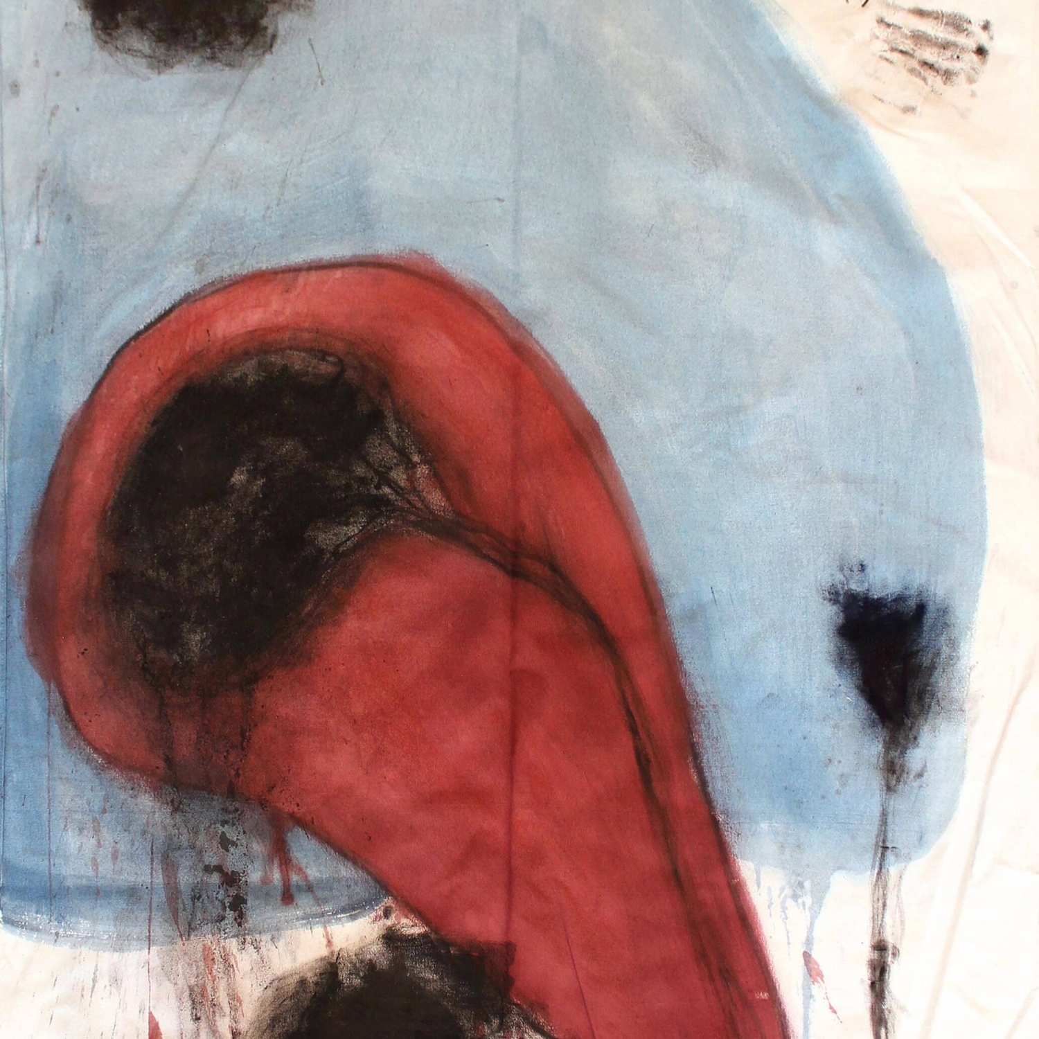 Arcangelo, Fiori di croco, 2019, tecnica mista su tela, mixed media on canvas, 107,0 x 82,0 cm, ARCTM0259