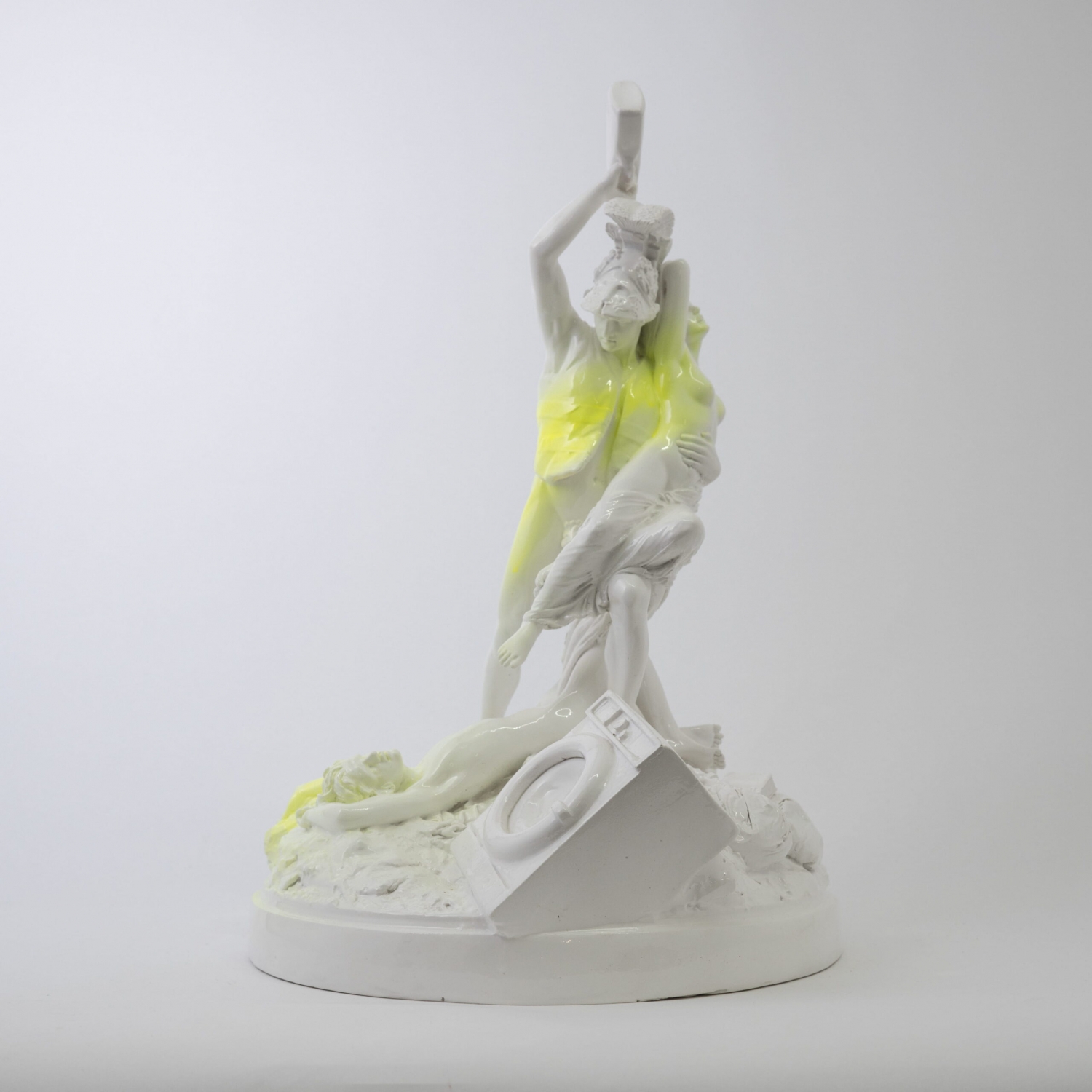 The Bounty Killart, Non c'è blu senza il giallo (Ed. 9/9) (opaca), 2020, gesso, resina, chalk, resin, 30x28x27 cm, BKSC0073