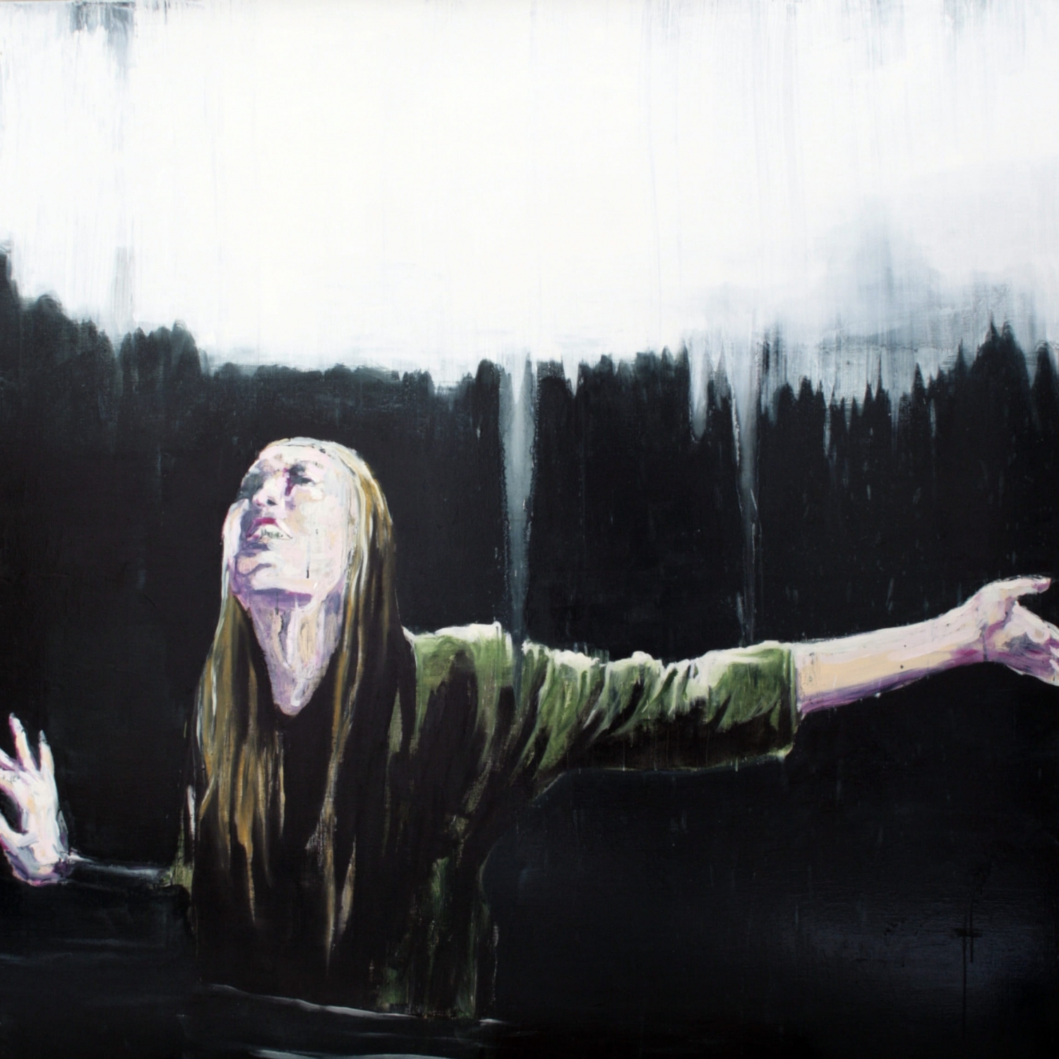 Paolo Maggis, Heaven's light, 2009, tecnica mista su tela, mixed media on canvas, 195x195 cm, MAGTMB020137