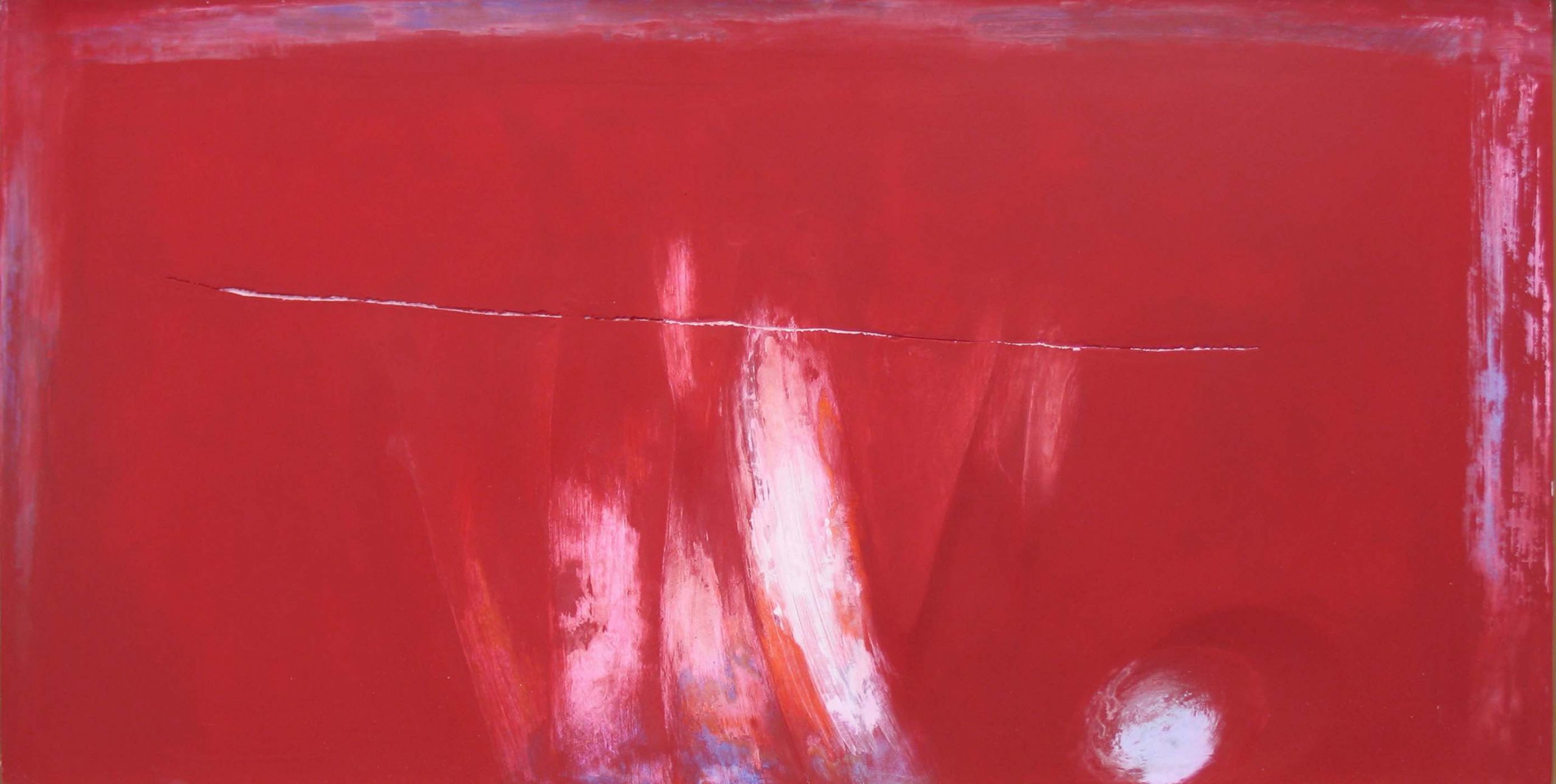 Franco Guerzoni, Ritrovamenti a Pompei, 2007, tecnica mista su tavola, mixed media on board, 50,0 x 100,0 cm, GUETM0442