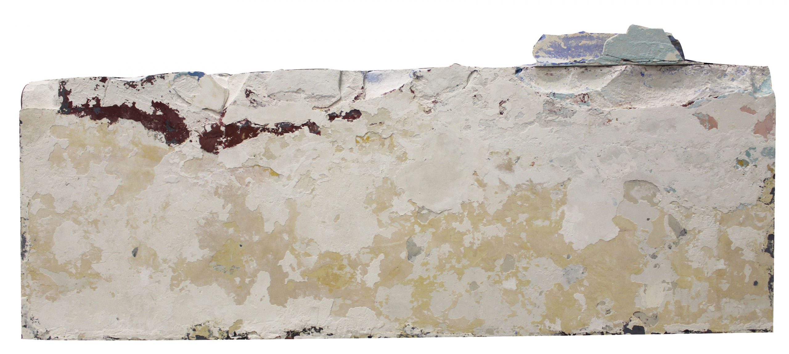 Franco Guerzoni, Piccola stanza, 2017, tecnica mista su tavola, mixed media on board, 46,0 x 112,0 cm, GUETM0657