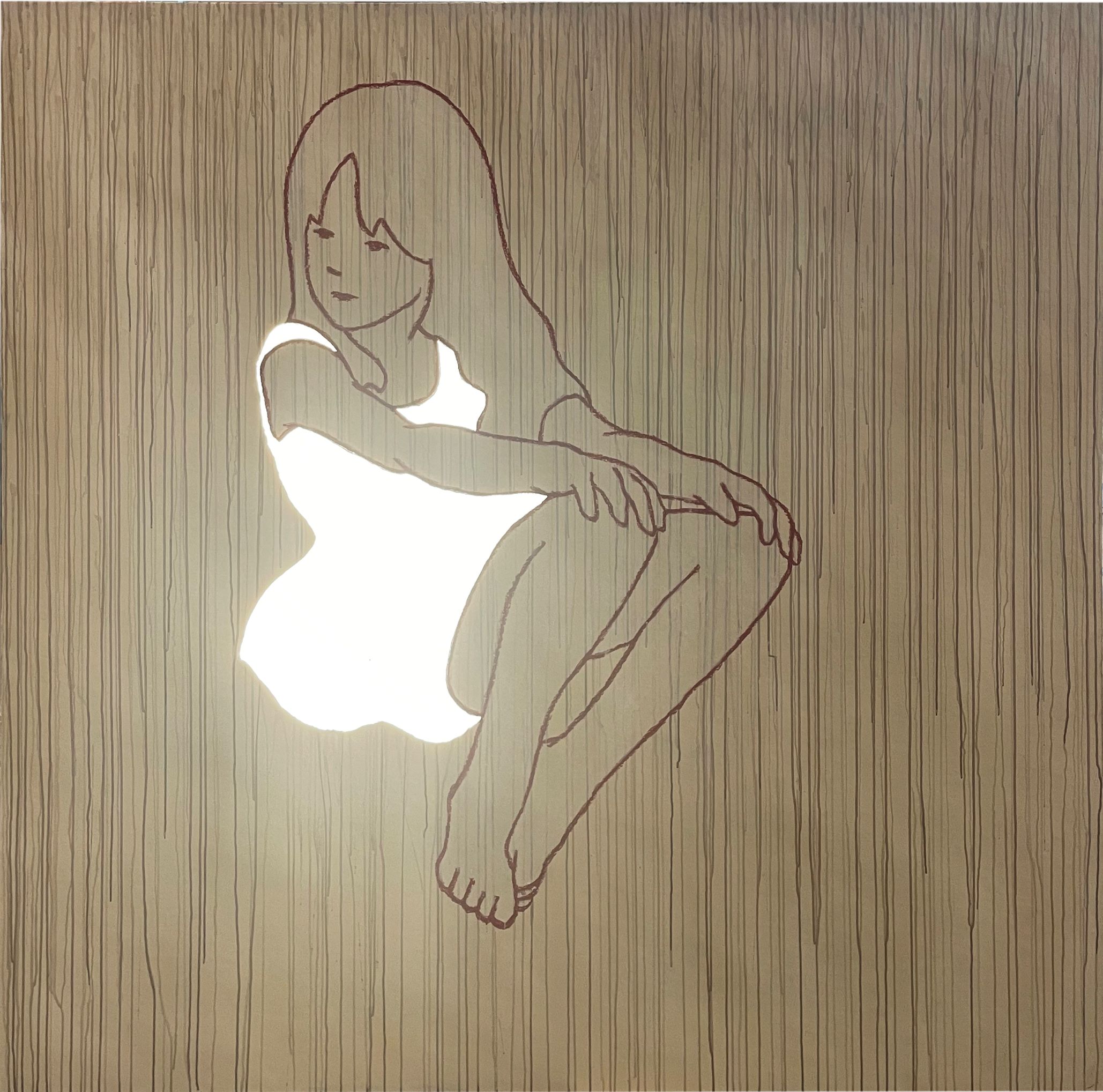 shine, 190x190cm,2022-bassa