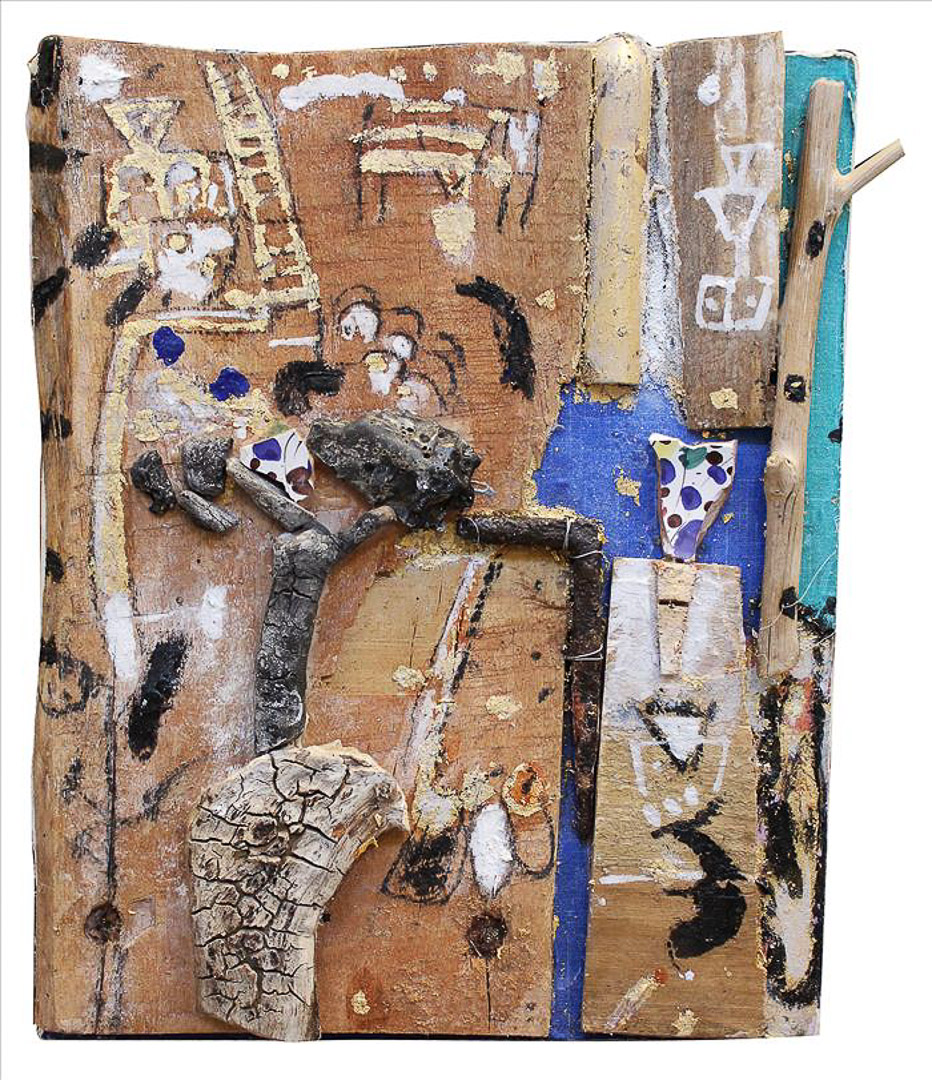 Medhat Shafik, Tavole sacre, 2021, Tecnica mista su tavola, mixed media on board, 41 x 31 x 4 cm, SHAFTM1313