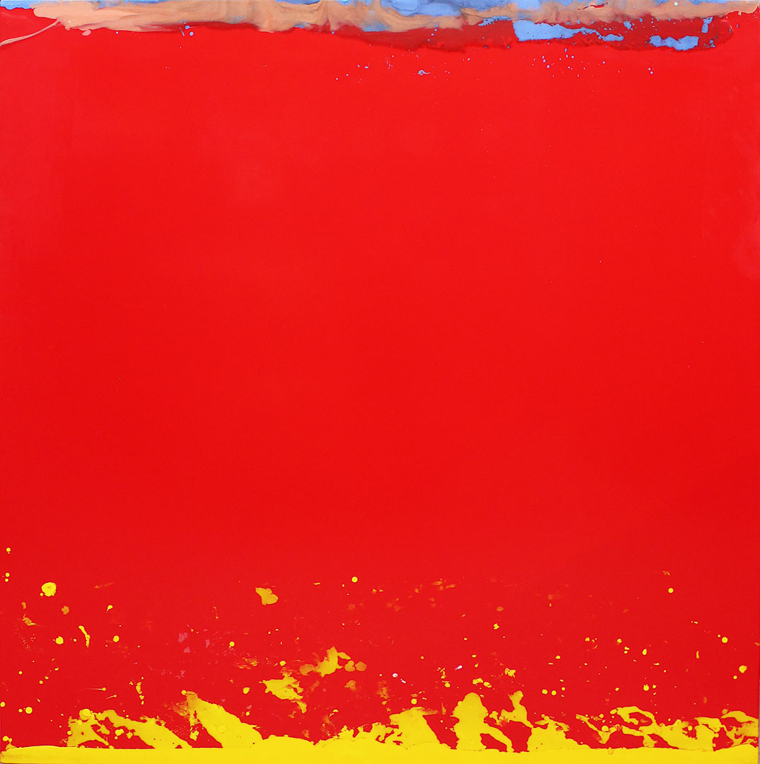 David Lindberg - Seed Crystal 2019 - Resina epossidica, fibra di vetro, schiuma, pigmenti - 150 x 150 cm - D.LIND01
