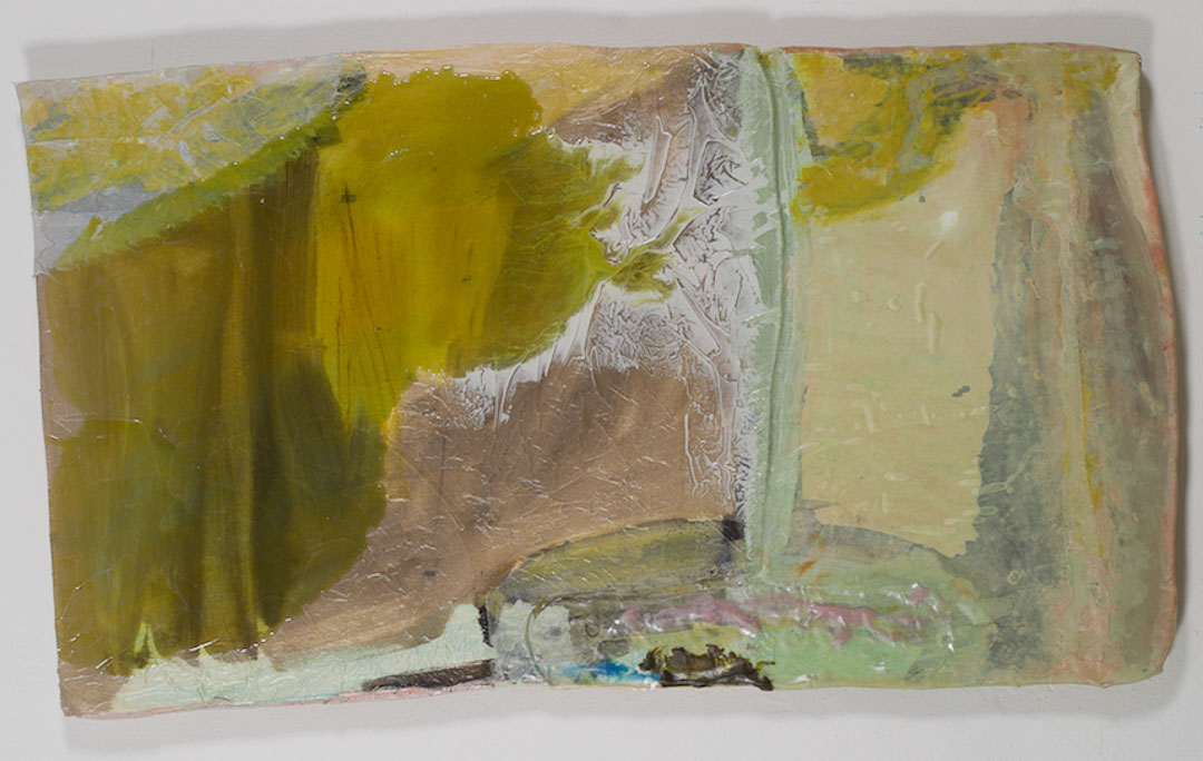 David Lindberg - Senza titolo 2016 - Resina epossidica, fibra di vetro, schiuma, pigmenti - 100 x 175 cm - LINDTM022