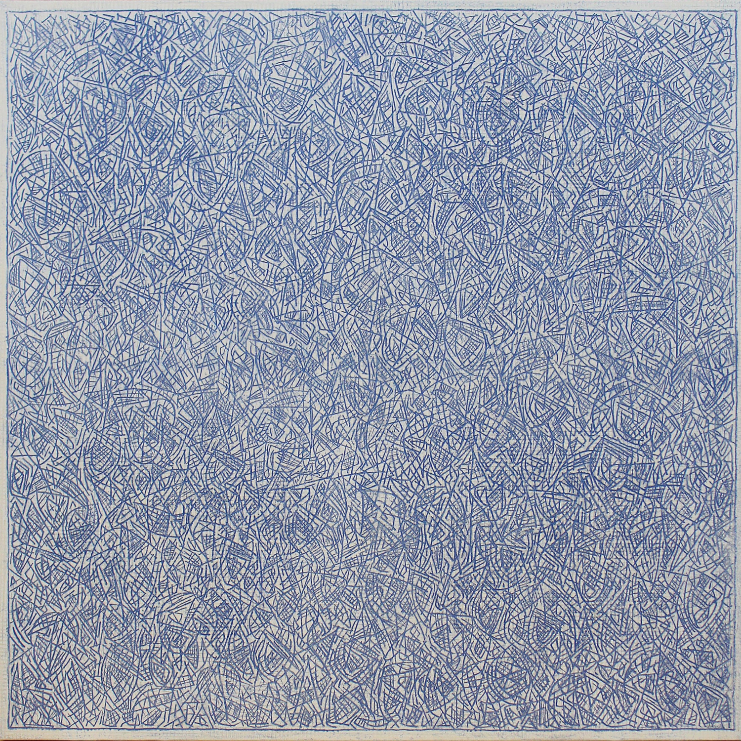 Sergi Barnils, La visió, 2019, tecnica mista su tela, mixed media on canvas, 120,0 x 120,0 cm, BARTM1278