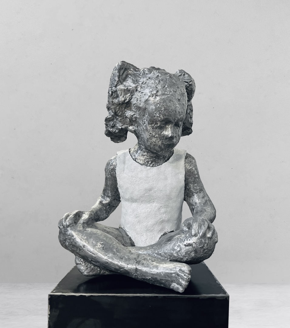 Nina, 2023, Scultura in alluminio e smalto, Sculpture in aluminum and enamel | BERSC1575