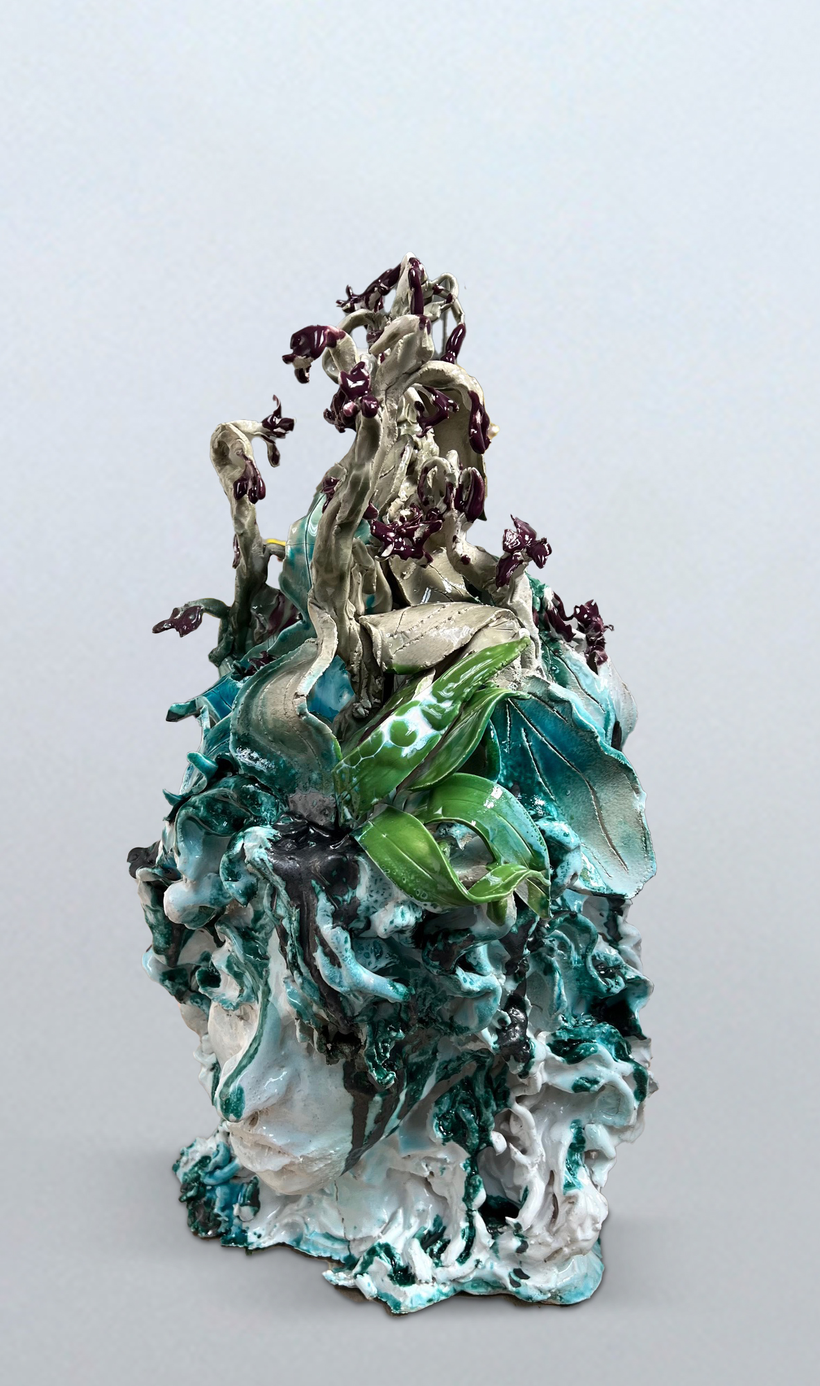 Ragazza delle erbe aromatiche, 2023, Ceramica smaltata | VELLASC002