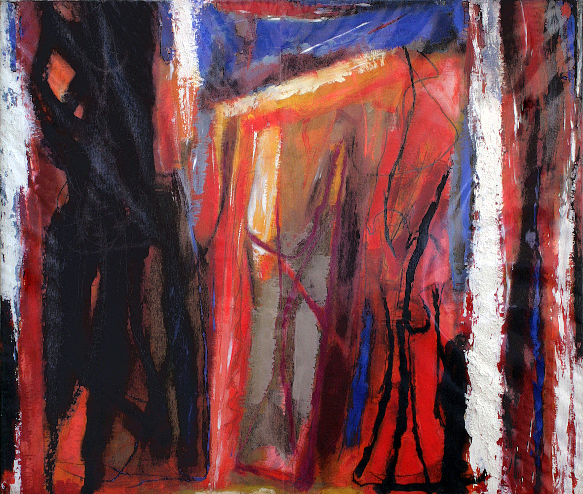 Enzo Esposito, Senza titolo, 1984, Acrilico su tela, Acrylic on canvas, 144x170 cm, 410/ESP
