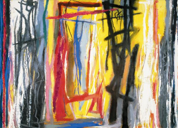 Enzo Esposito, Senza titolo 1984, acrilico su tela, acrylic on canvas, 260,0 x 360,0 cm, ESPTM0417
