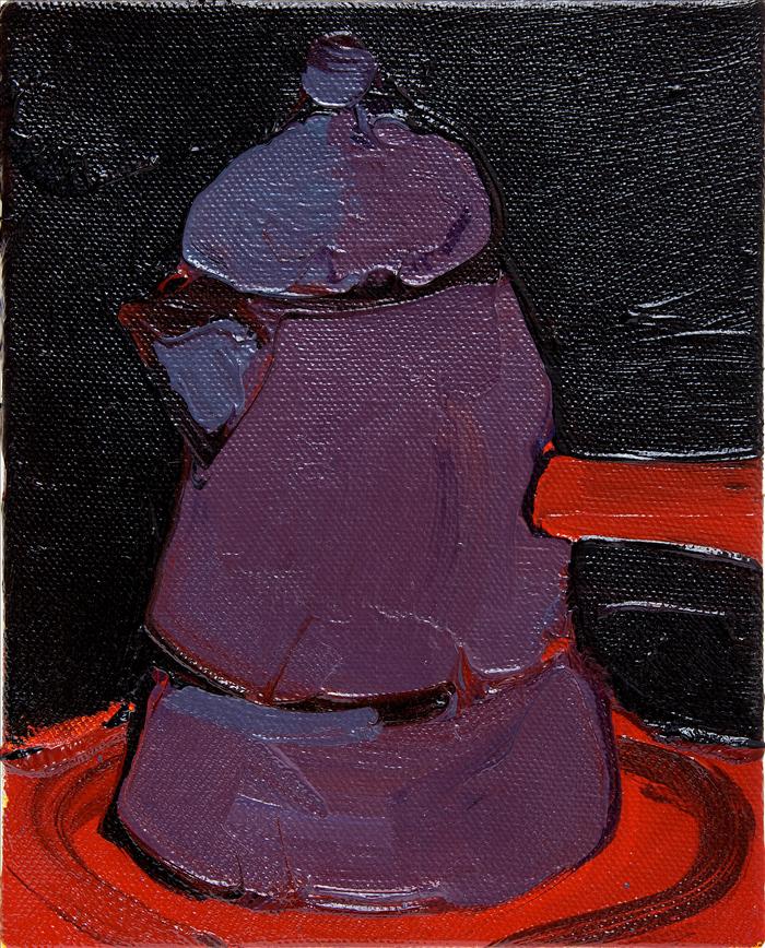 Michael Ajerman, Handle, 2009, Olio su lino, Oil on linen, 25,5 x 20,5 cm, AJERTM0070