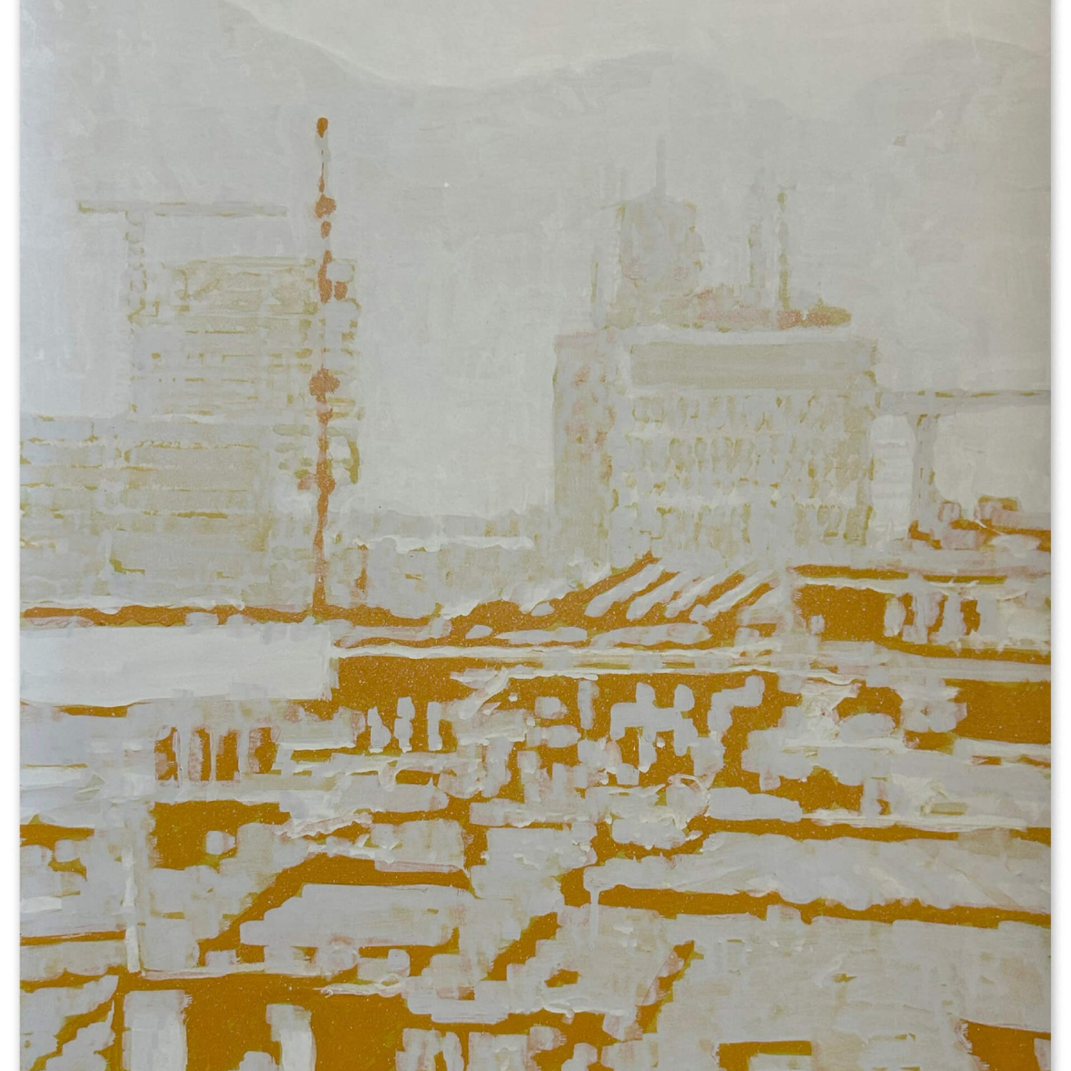 Luca Pancrazzi, 115520032025, 2025, acrilico su carta intelata, acrylic on canvas paper, 70,0 x 50,0 cm, PANCCT013