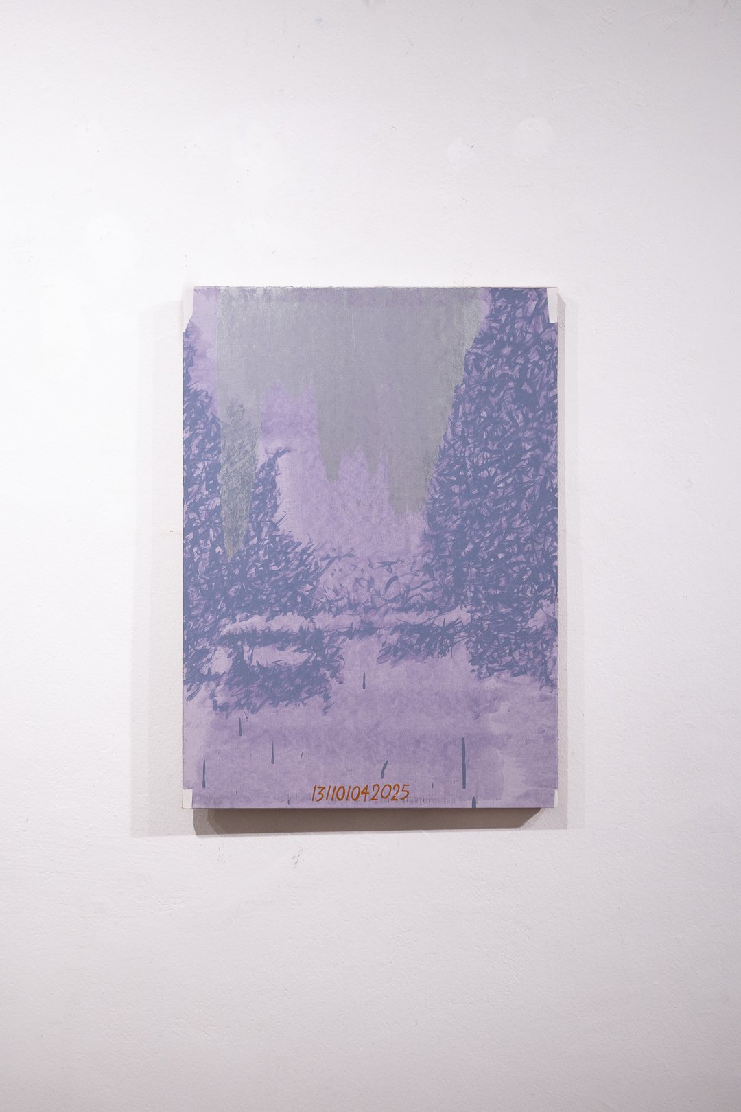 Luca Pancrazzi, 131101042025, 2025, acrilico su carta intelata, acrylic on canvas paper, 70,0 x 50,0 cm, PANCCT010