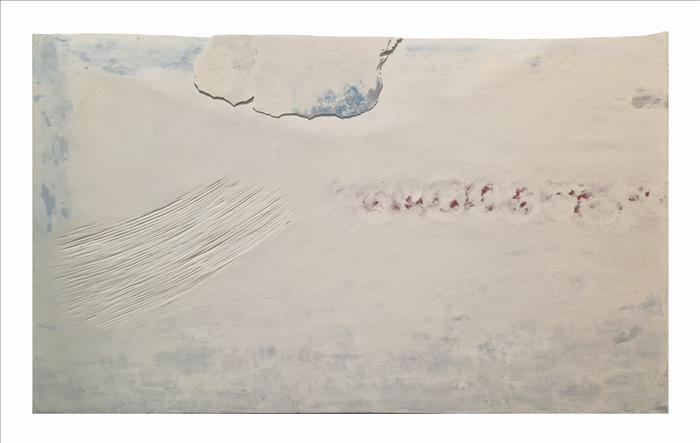 Franco Guerzoni, Sipari, 2008, tecnica mista su tavola, mixed media on board, 150,0 x 250,0 cm, GUETM0722