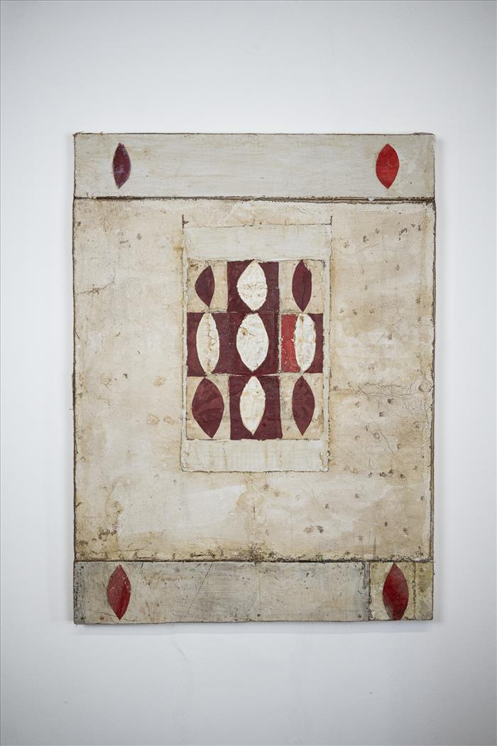 Mirco Marchelli, Bel portamento, 2026, tecnica mista, mixed media, 124,0 x 92,0 cm, MARCTM0679