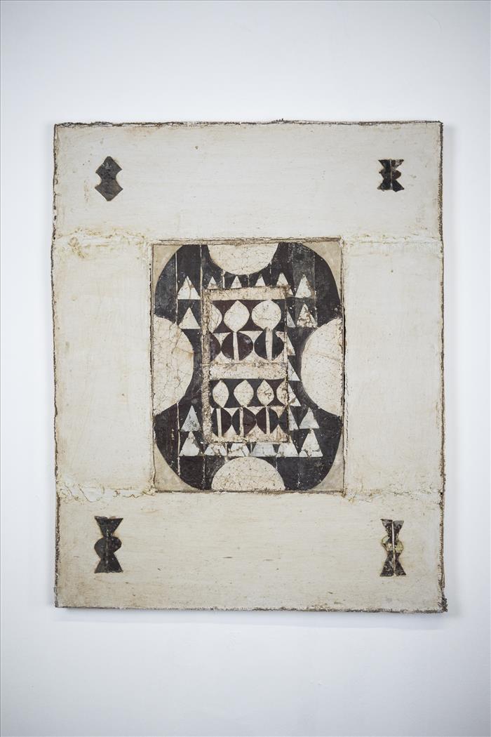 Mirco Marchelli, Voci bianche, 2024, tecnica mista, mixed media, 107,0 x 85,0 cm, MARCTM0680