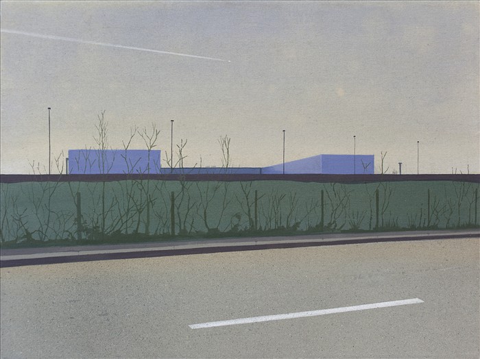 Luca Pancrazzi, Fuori Registro (Milano), 2026, acrilico su tela, acrylic on canvas, 45,0 x 60,1 cm, PANCTM068