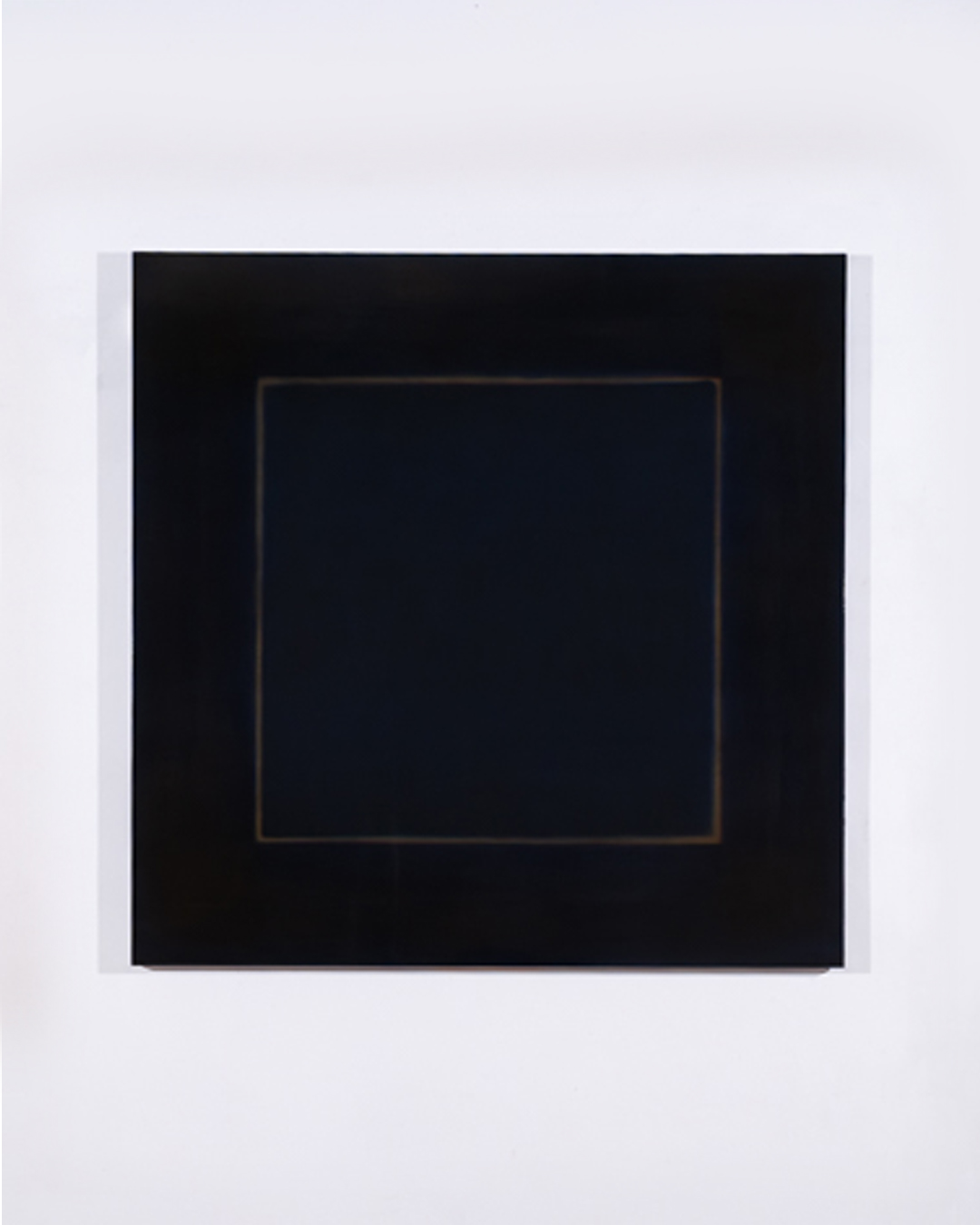 Paolo Serra, Senza titolo-lacca e foglia metallica su tavola-122x122 cm-2024