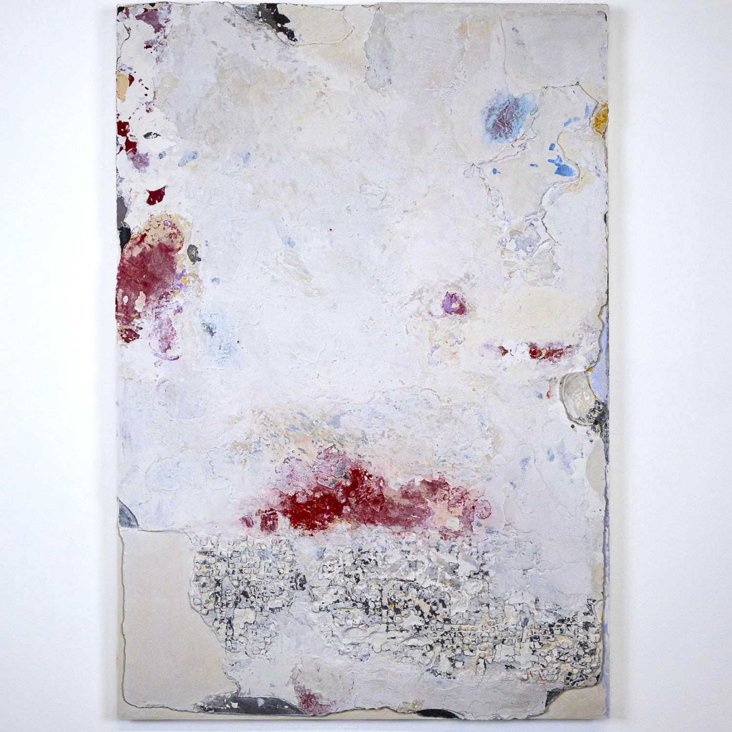 Franco Guerzoni, Musivum, 2017, scagliola e pigmenti su tavola, scagliola and pigments on board, 112,0 x 77,0 cm, GUETM0734