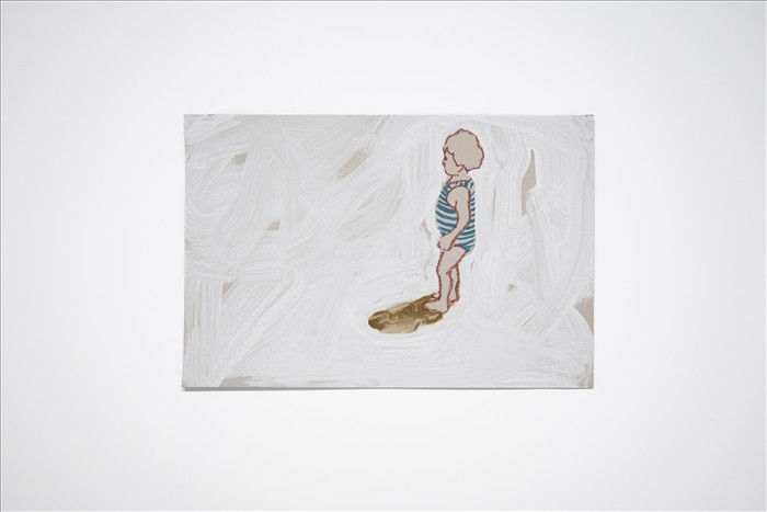 Valerio Berruti, Out of your own, 2017, disegno su cartoncino, drawing on cardboard, 30,0 x 45,0 cm, BERCT1760